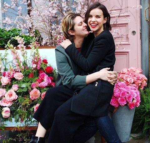 Talking about Ingrid Nilsen's relationship status as of 2021, she is currently dating Erica Anderson.